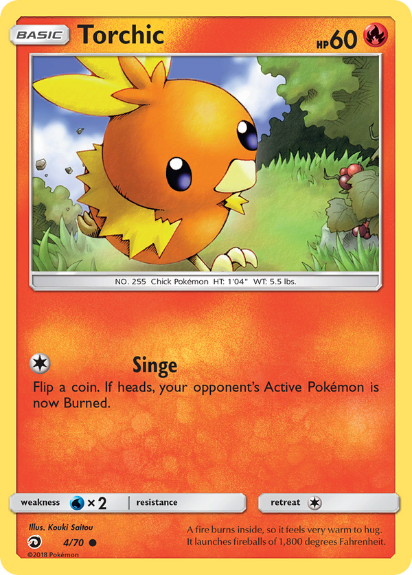 Torchic - Dragon Majesty SET-4