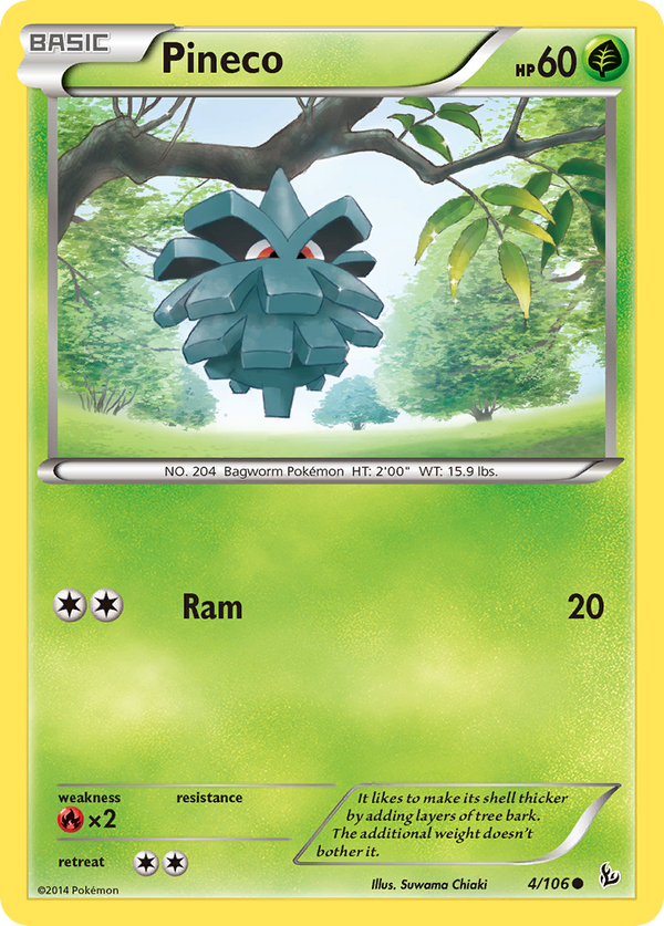 Pineco - Flashfire SET-4