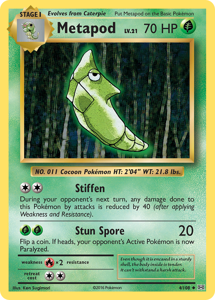 Metapod - Evolutions SET-4