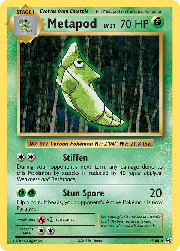 Metapod - Evolutions SET-4