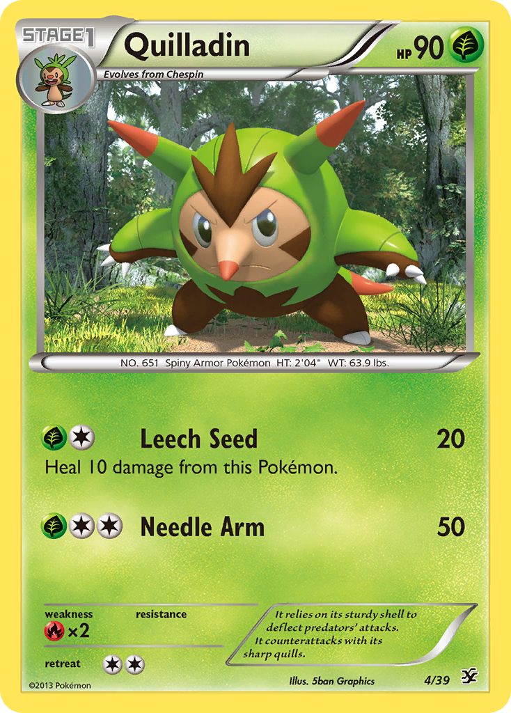 Quilladin - Kalos Starter Set SET-4