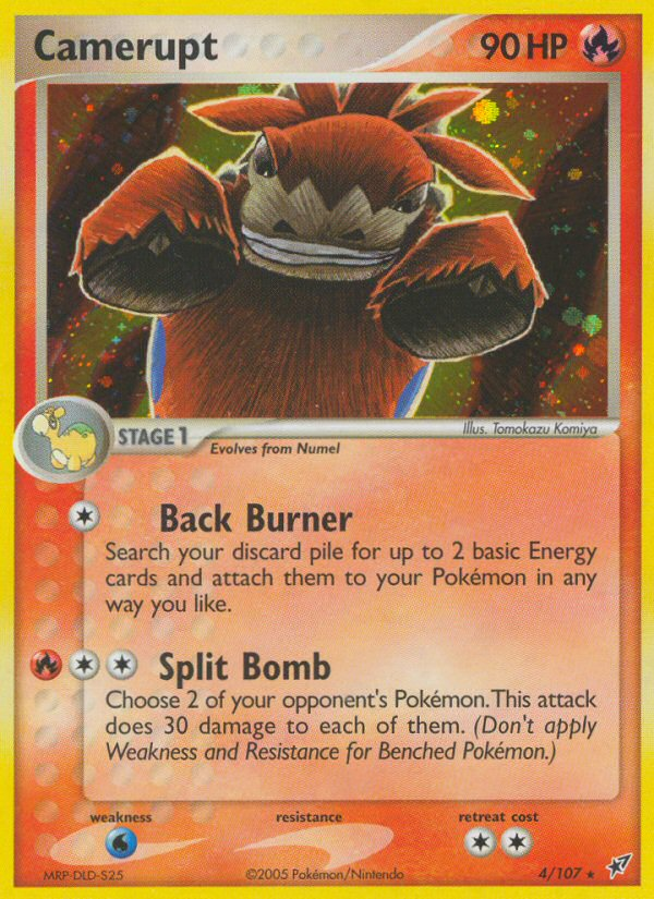 Camerupt - Deoxys SET-4