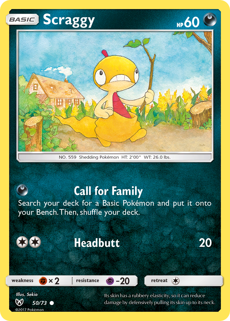 Scraggy - Shining Legends SET-50
