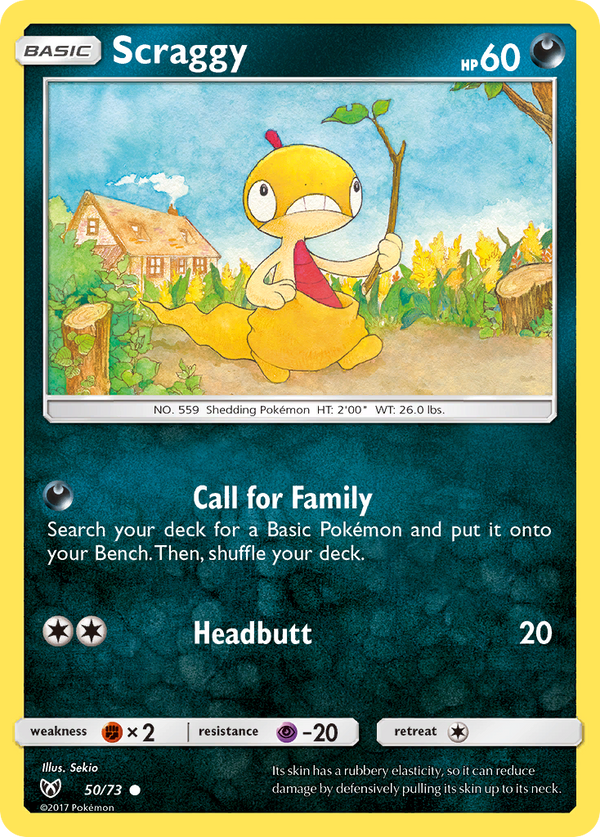 Scraggy - Shining Legends SET-50