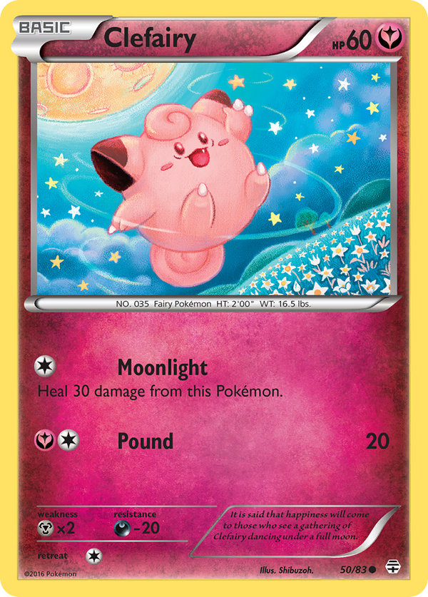 Clefairy - Generations SET-50