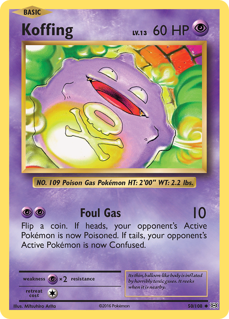 Koffing - Evolutions SET-50