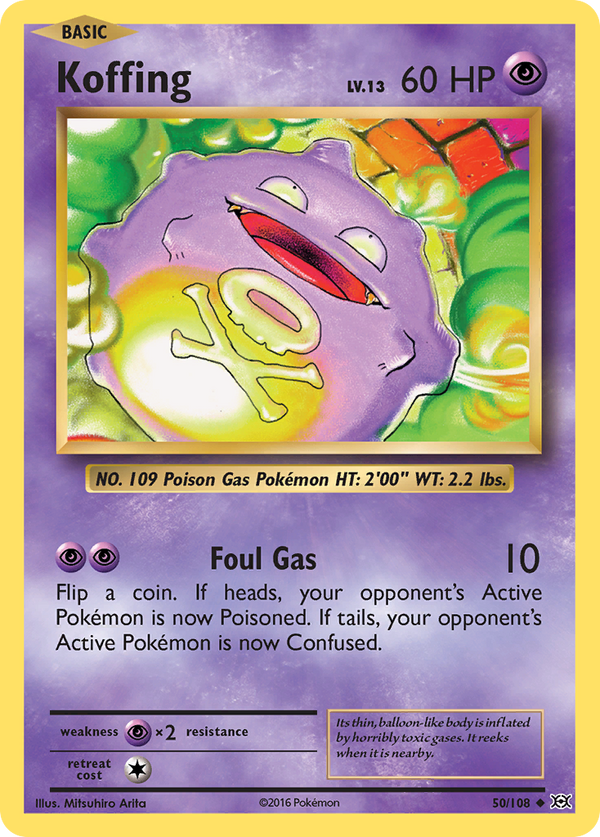 Koffing - Evolutions SET-50