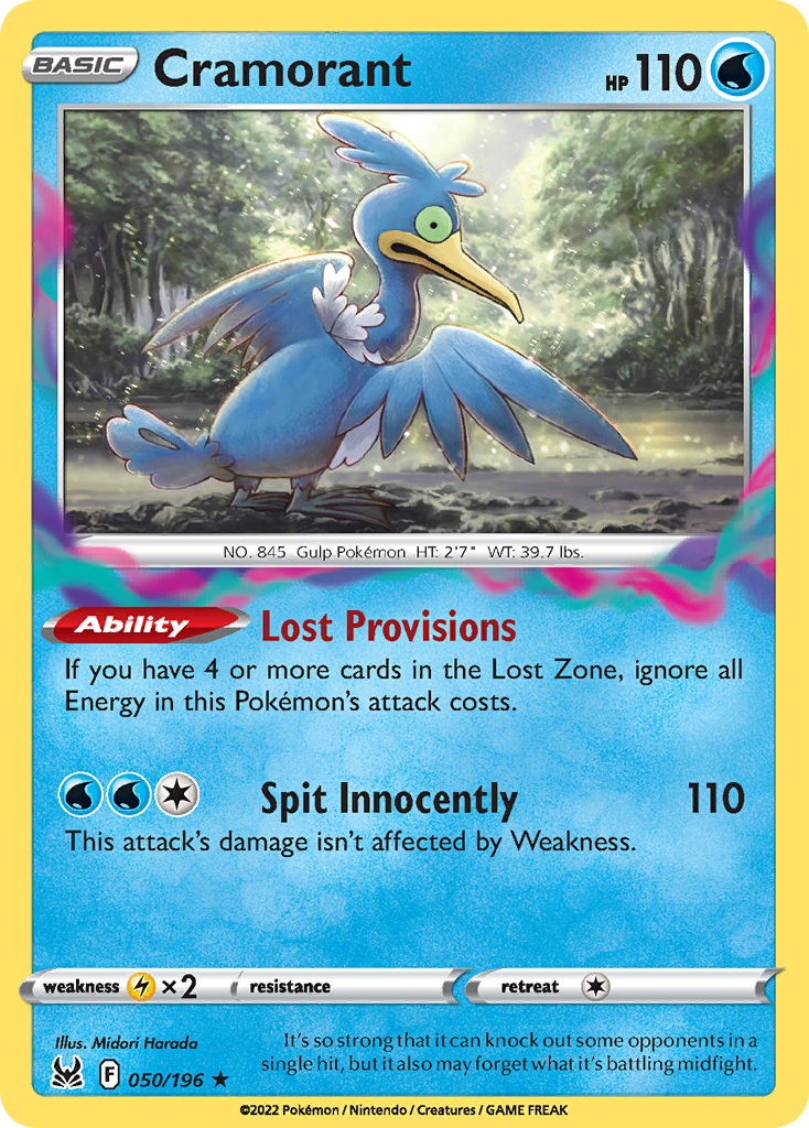 Cramorant - Lost Origin SET-50