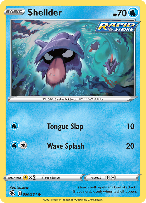 Shellder - Fusion Strike SET-50