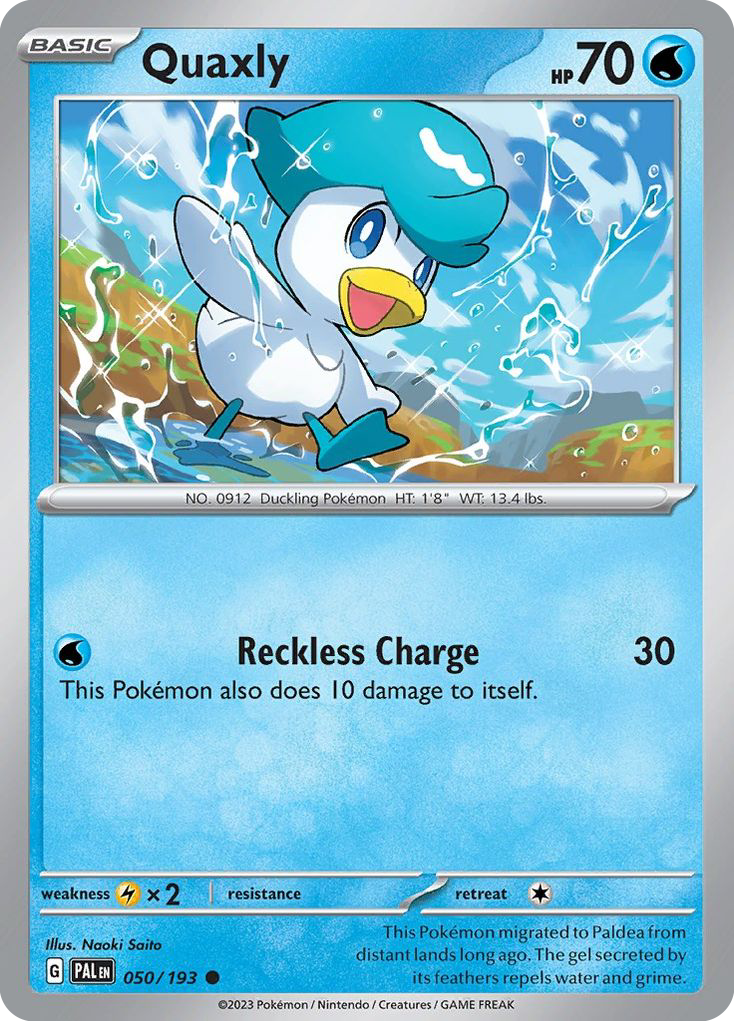 Quaxly - Paldea Evolved SET-50