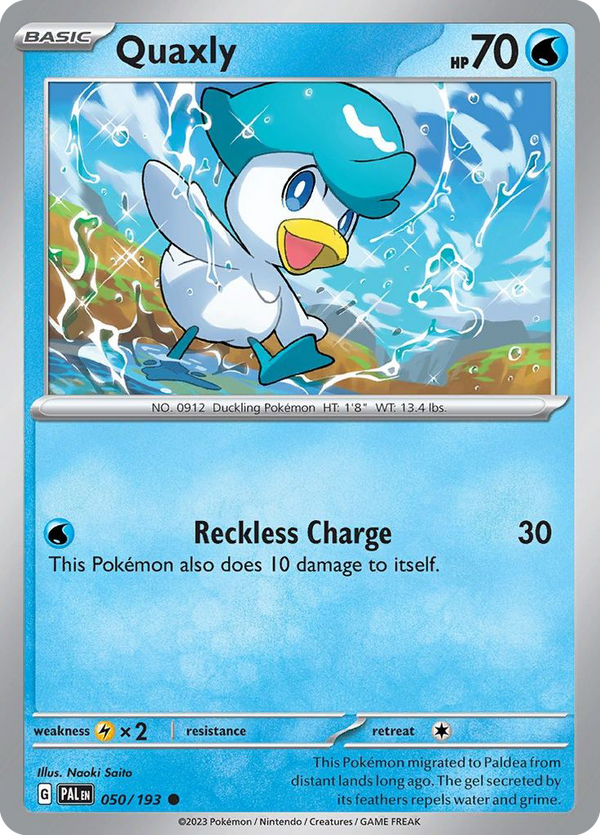 Quaxly - Paldea Evolved SET-50
