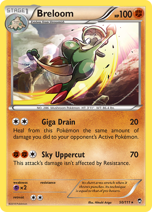 Breloom - Furious Fists SET-50