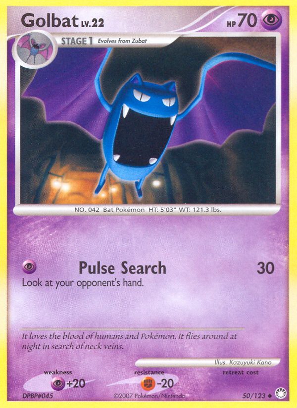Golbat - Mysterious Treasures SET-50