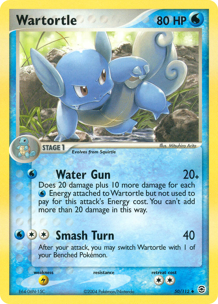Wartortle - FireRed & LeafGreen SET-50