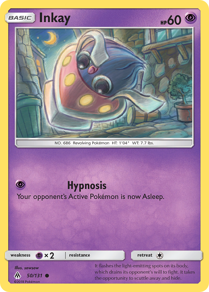 Inkay - Forbidden Light SET-50