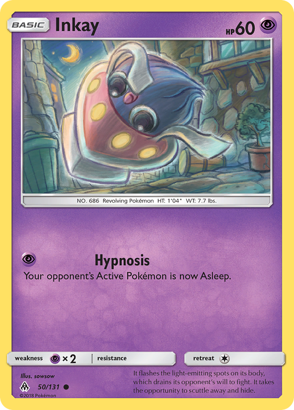 Inkay - Forbidden Light SET-50
