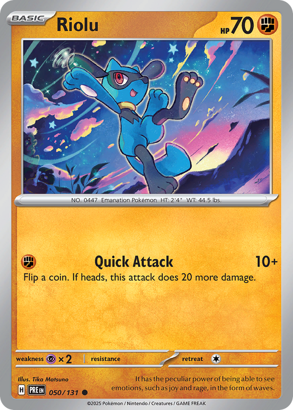 Riolu - Prismatic Evolutions SET-50