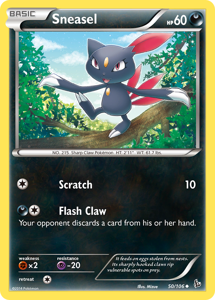 Sneasel - Flashfire SET-50