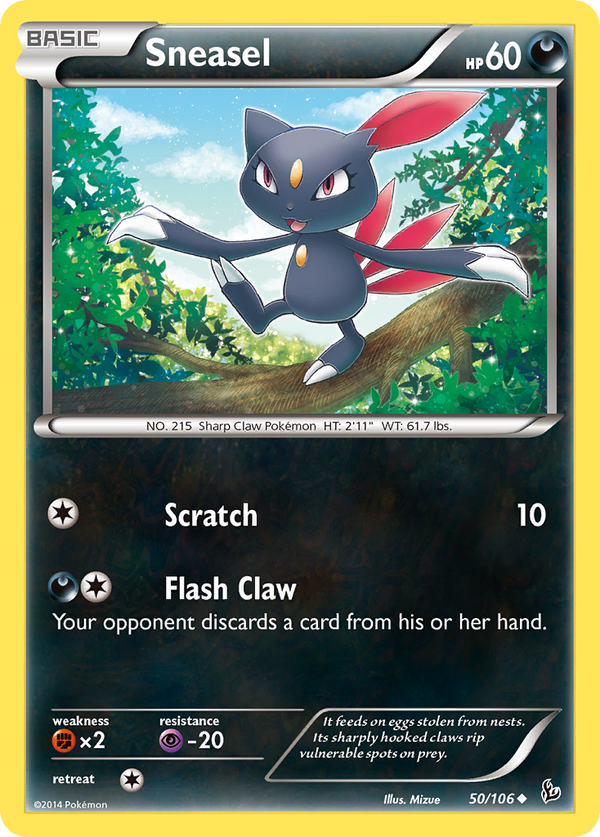 Sneasel - Flashfire SET-50