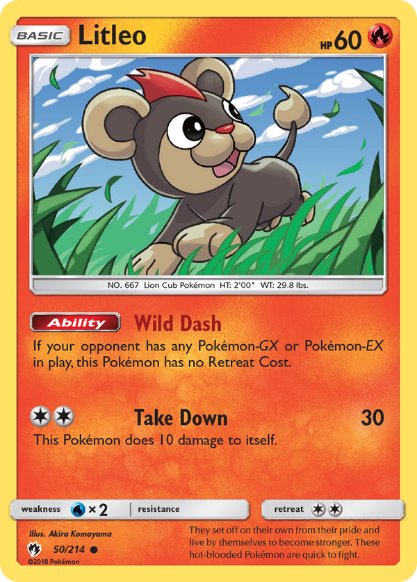 Litleo - Lost Thunder SET-50