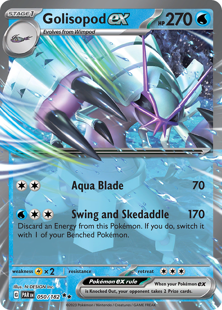 Golisopod EX - Paradox Rift SET-50