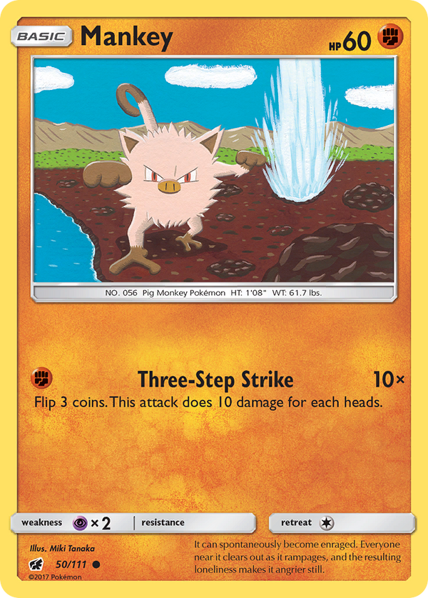 Mankey - Crimson Invasion SET-50