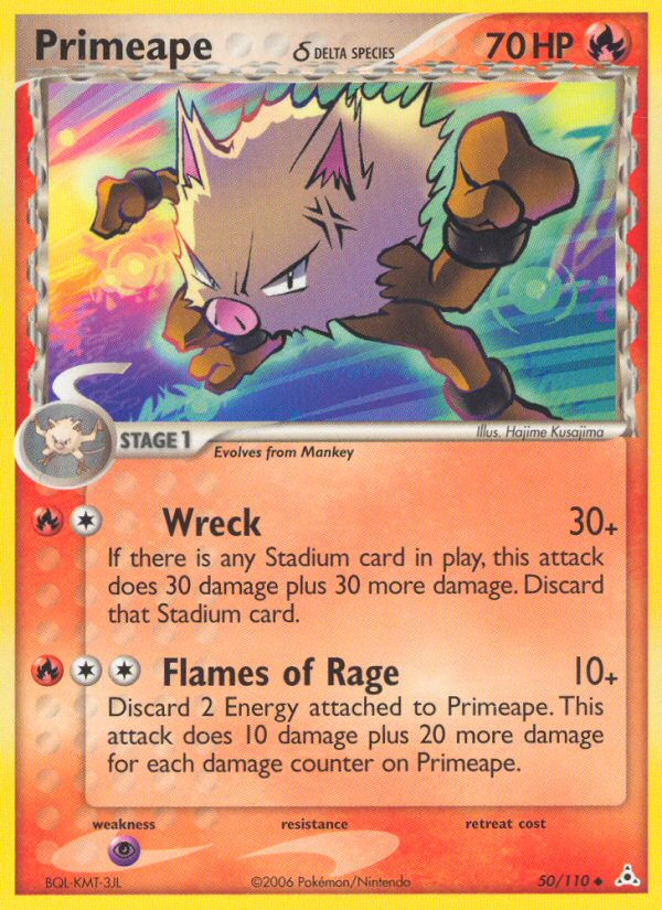 Primeape? - Holon Phantoms SET-50