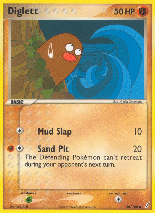 Diglett - Crystal Guardians SET-50