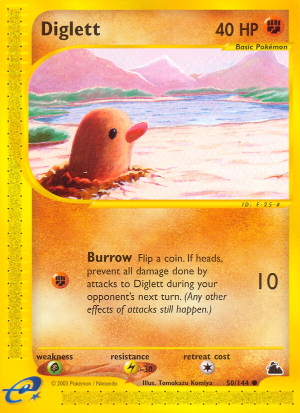 Diglett - Skyridge SET-50