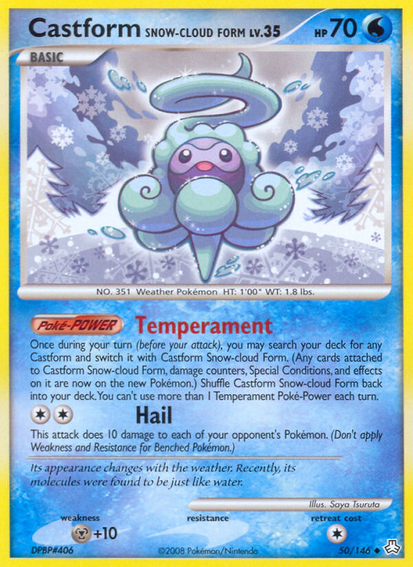 Castform Snow-Cloud Form - Legends Awakened SET-50