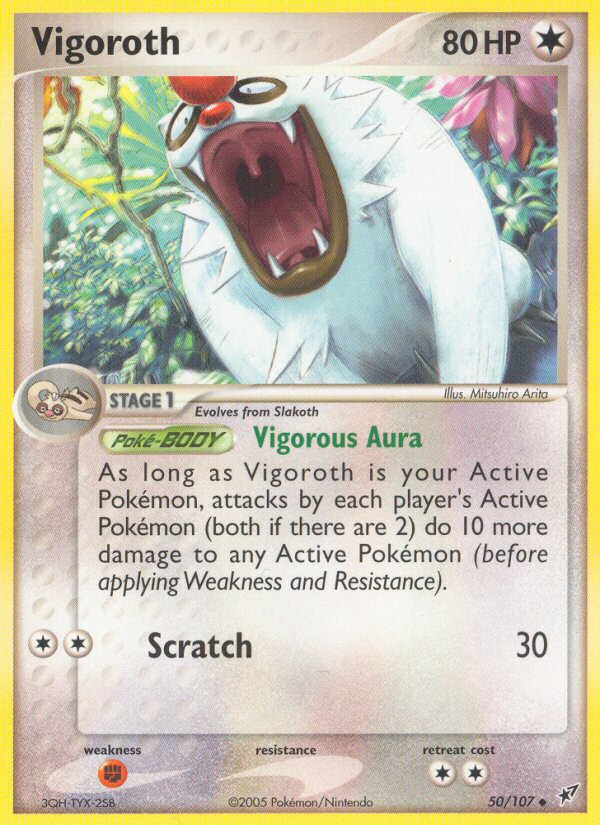Vigoroth - Deoxys SET-50