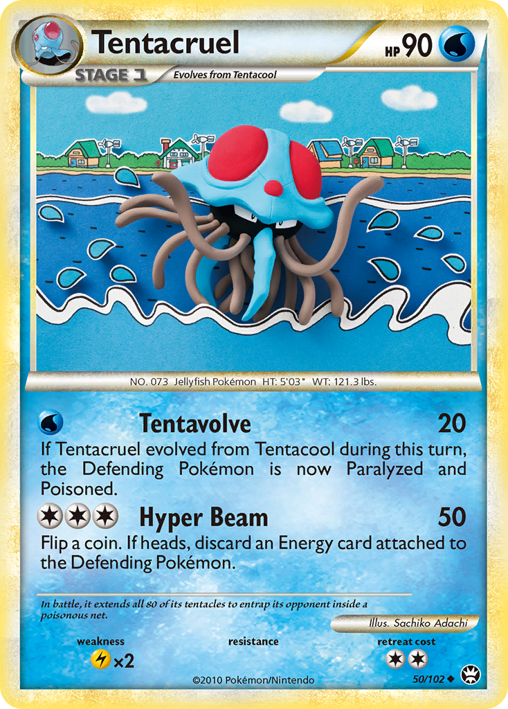 Tentacruel - HS Triumphant SET-50