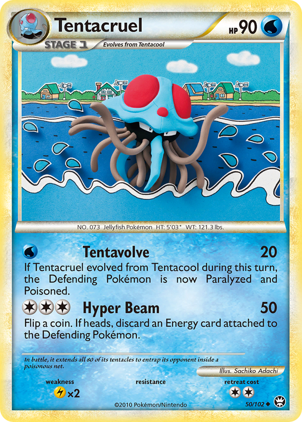 Tentacruel - HS Triumphant SET-50