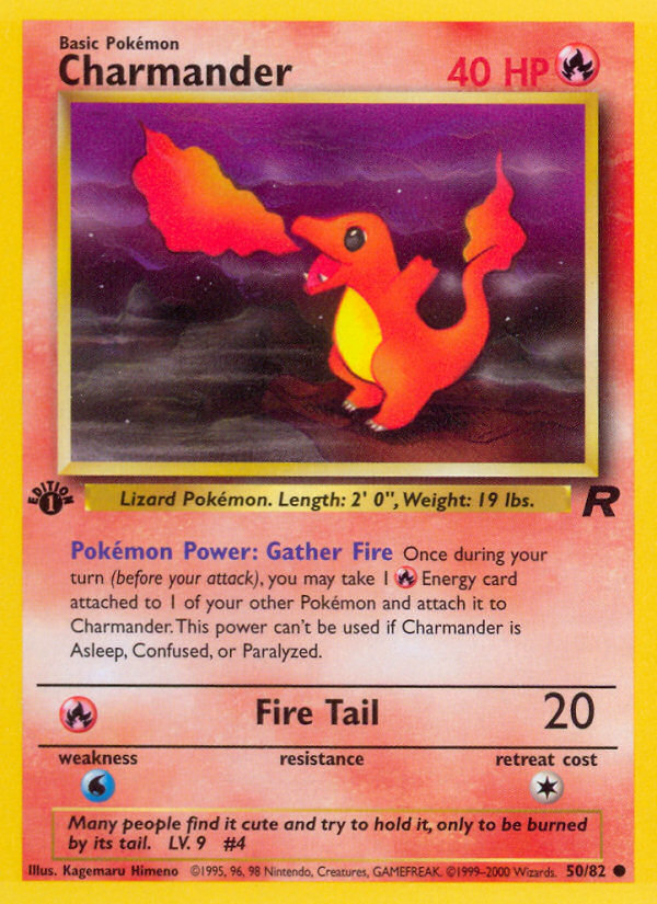 Charmander - Team Rocket SET-50