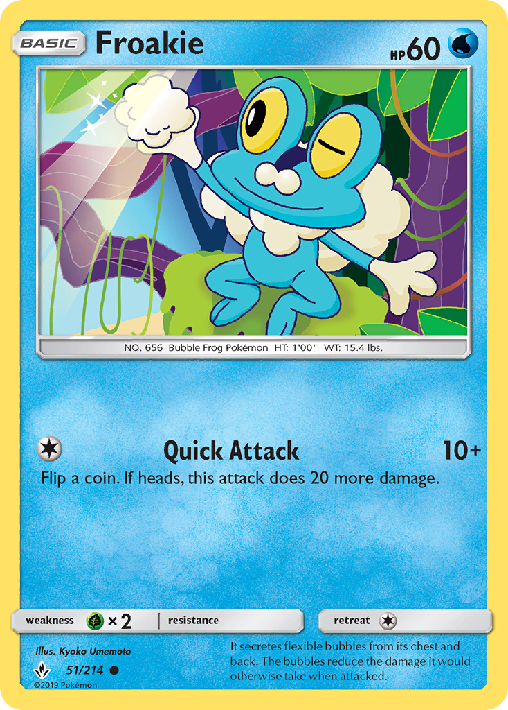Froakie - Unbroken Bonds SET-51