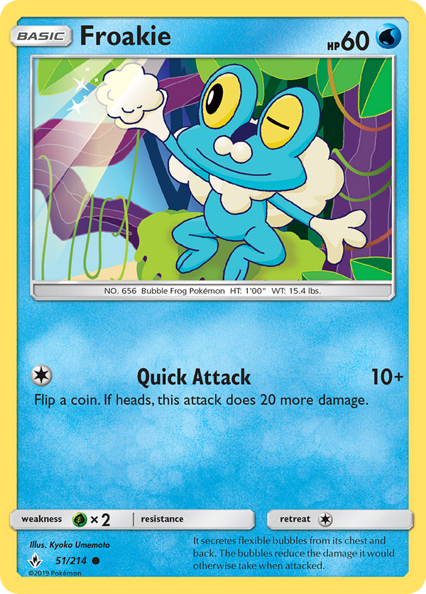 Froakie - Unbroken Bonds SET-51