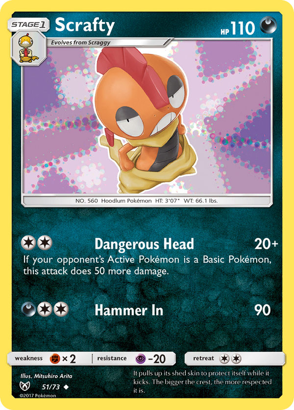 Scrafty - Shining Legends SET-51
