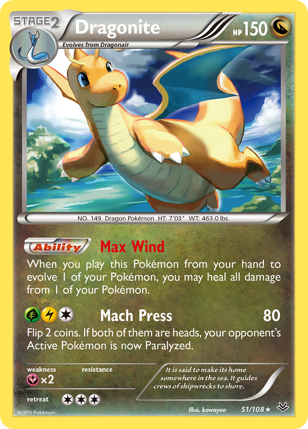 Dragonite - Roaring Skies SET-51