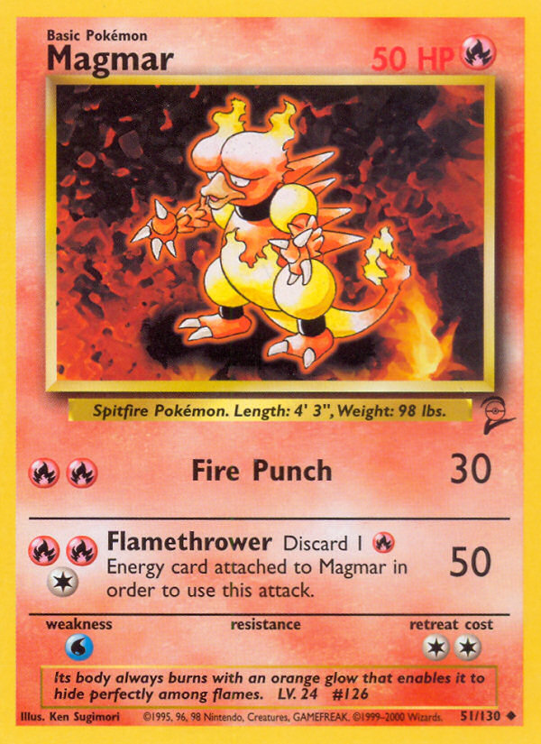 Magmar - Base SET 2-51