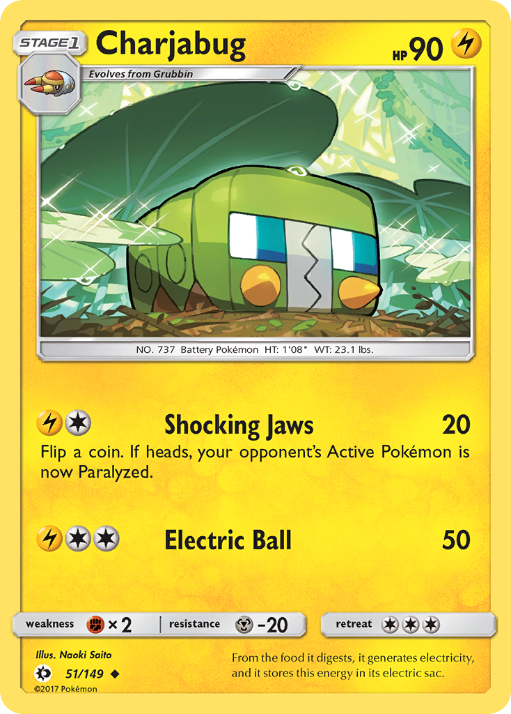 Charjabug - Sun & Moon SET-51