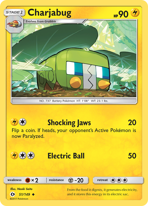 Charjabug - Sun & Moon SET-51