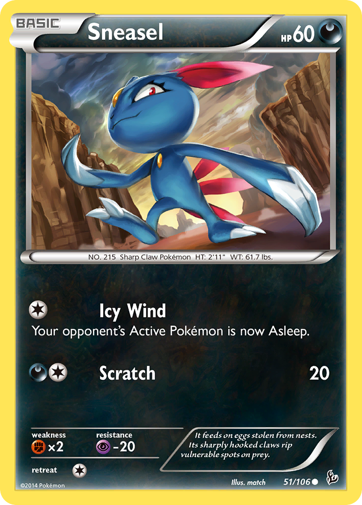 Sneasel - Flashfire SET-51