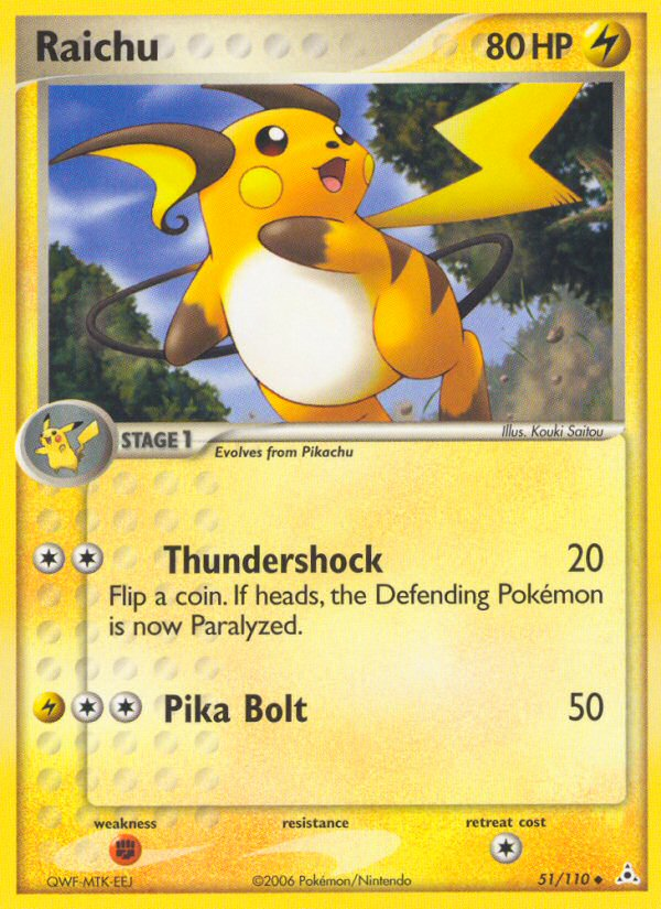 Raichu - Holon Phantoms SET-51