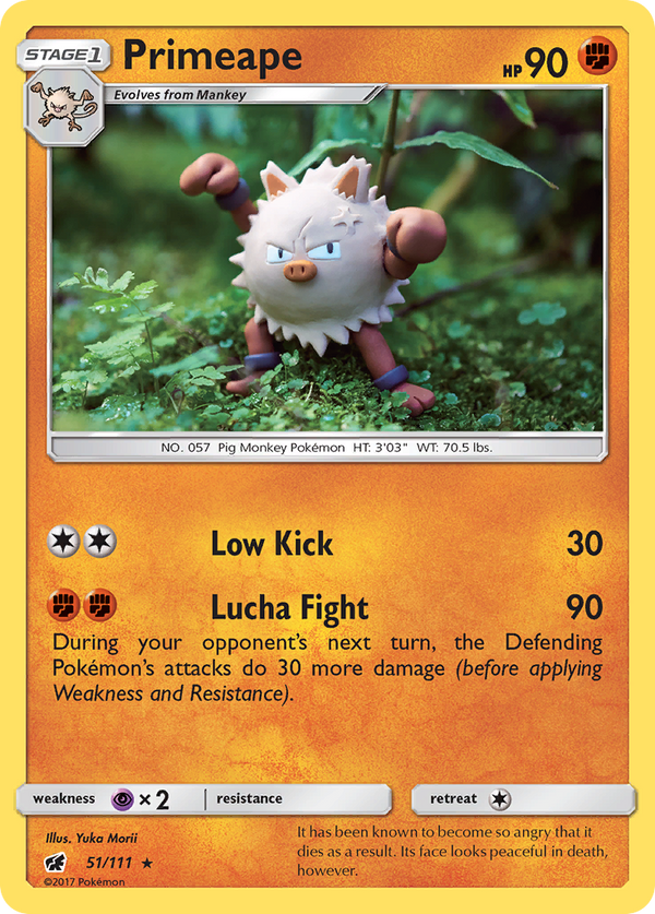 Primeape - Crimson Invasion SET-51