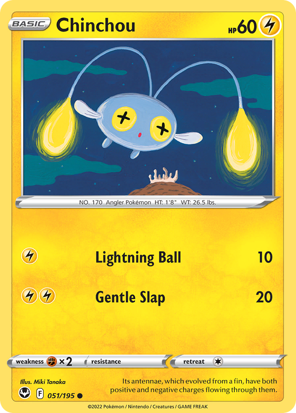 Chinchou - Silver Tempest SET-51