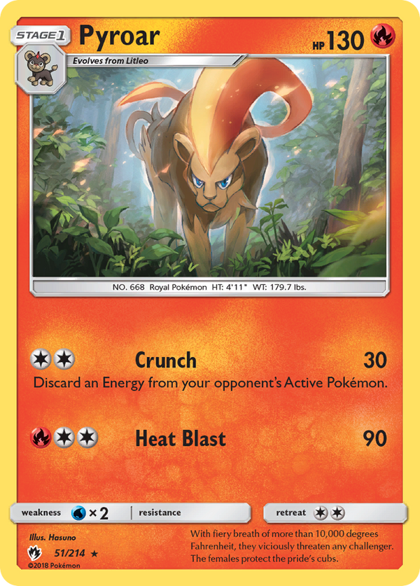 Pyroar - Lost Thunder SET-51