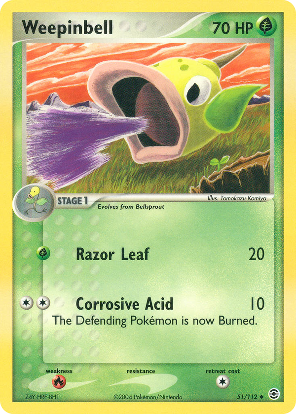 Weepinbell - FireRed & LeafGreen SET-51