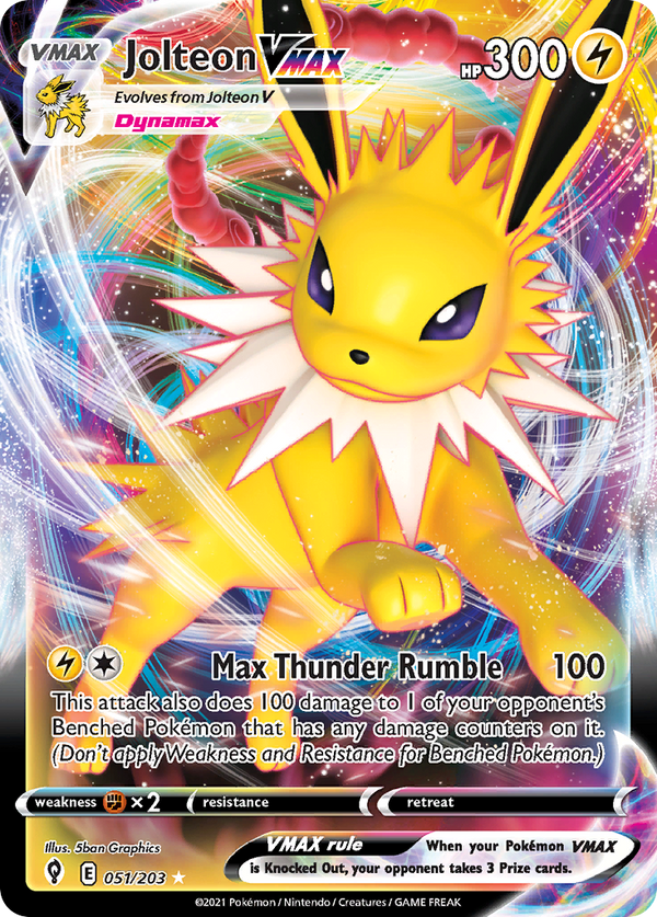 Jolteon VMAX - Evolving Skies SET-51