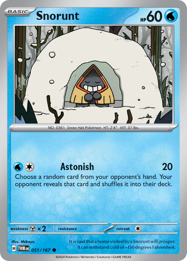 Snorunt - Twilight Masquerade SET-51