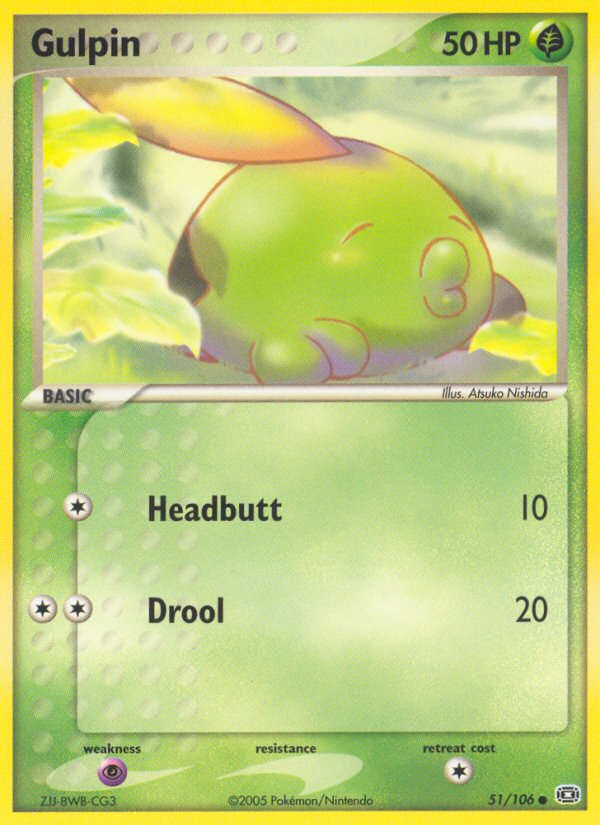 Gulpin - Emerald SET-51